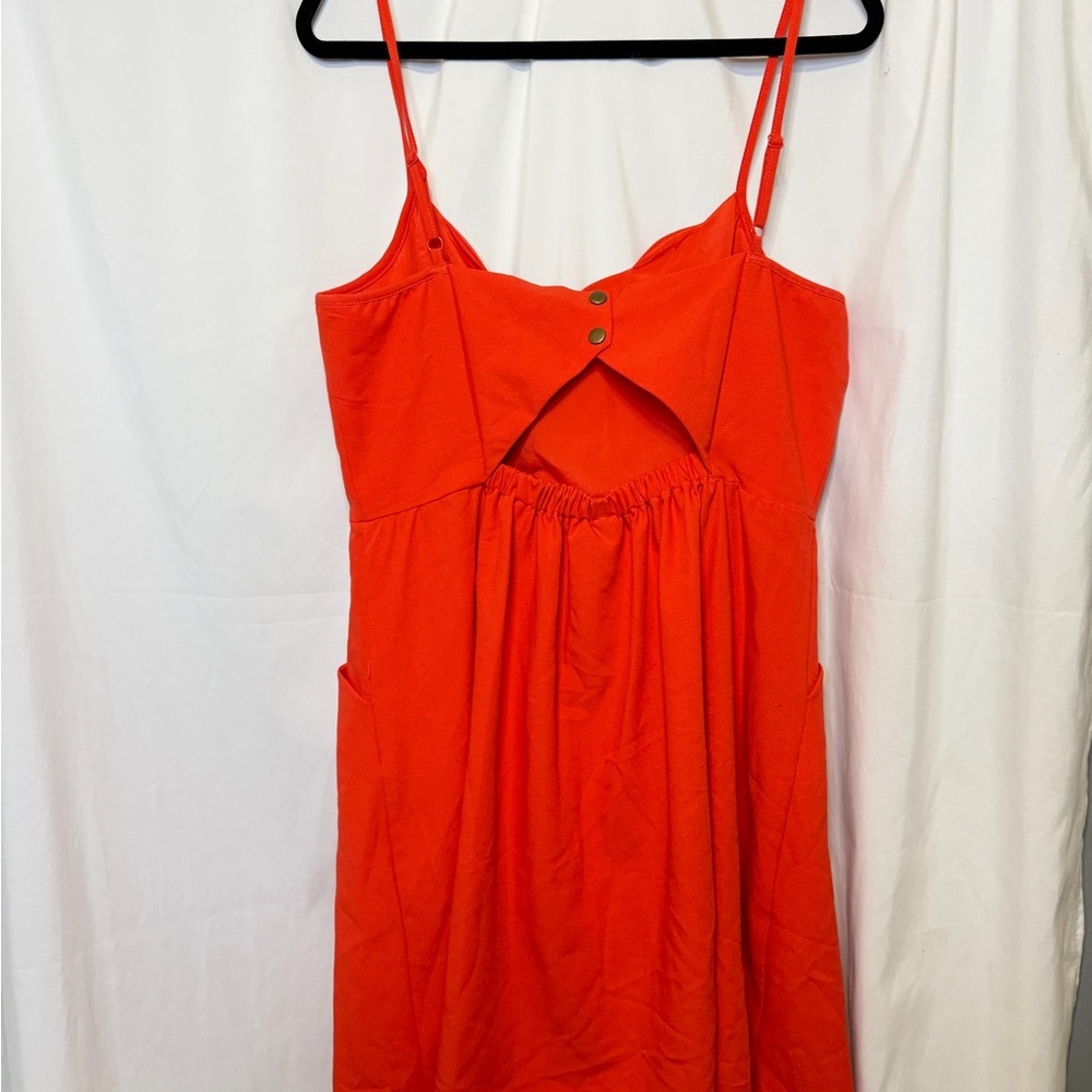 Market & Spruce Vibrant Red Mini Dress - Picture 4 of 4